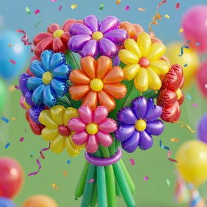 Balloon Flower Bouquet