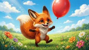 Balloon Fun Fennekin