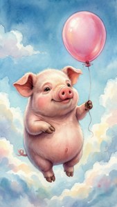 Balloon Pig Adventure