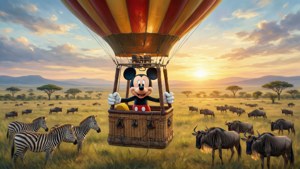 Balloon Safari Mickey
