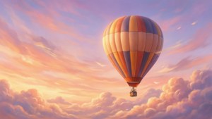 Balloon Sunset Dream