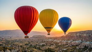 Balloons at Dawn