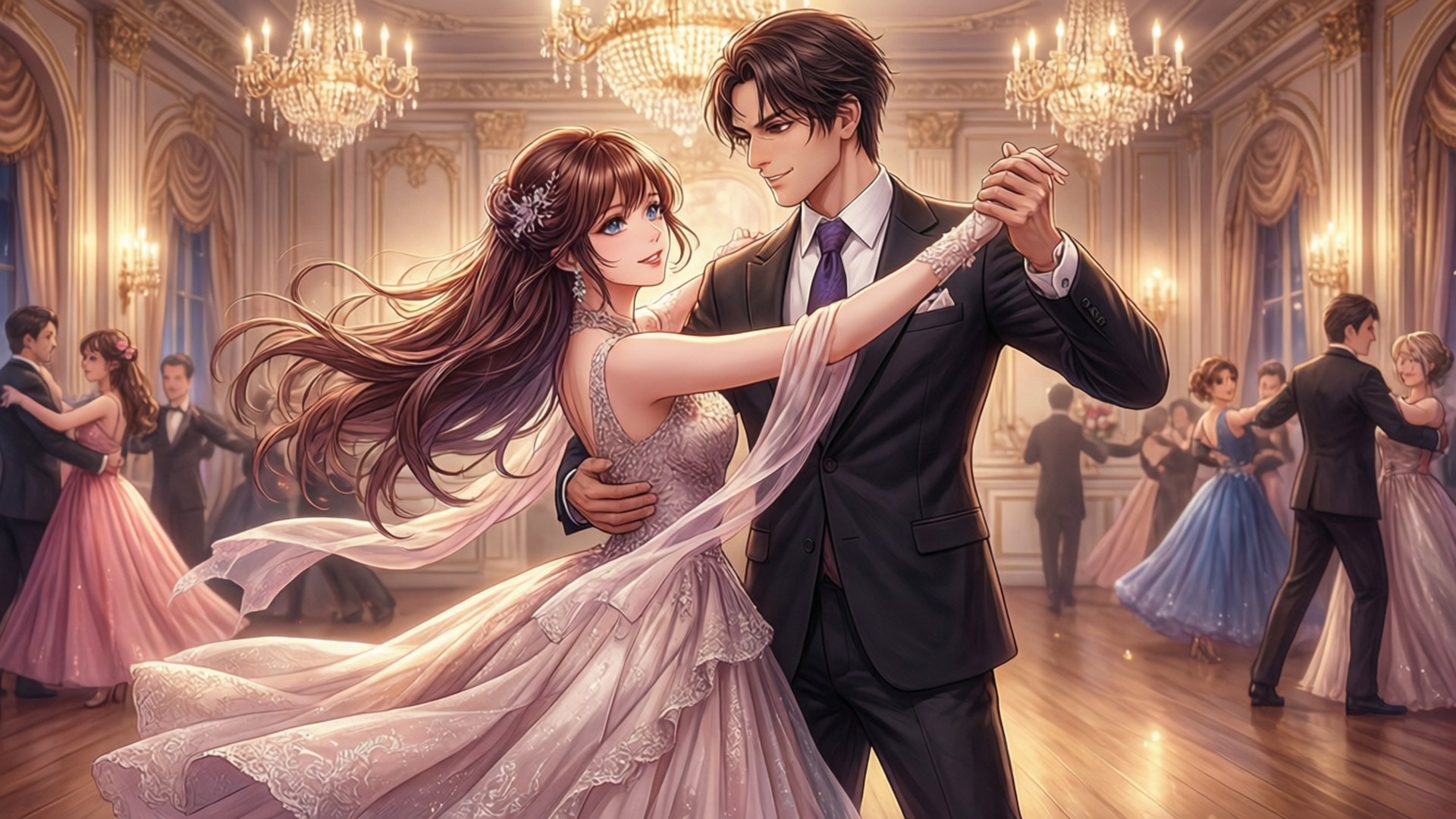 Ballroom Dance by Wallpapers.art Studio