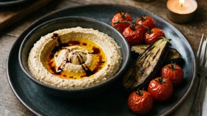 Balsamic Grilled Veggie Hummus