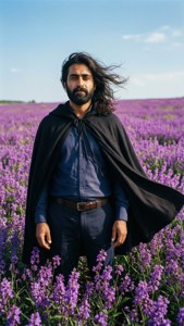 Balveer in Purple Fields