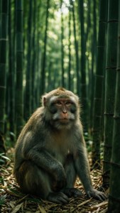 Bamboo Forest Macaque