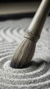 Bamboo Paintbrush Zen