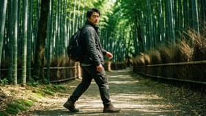 Bamboo Path Wanderer