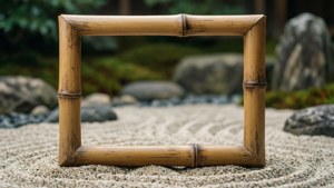 Bamboo Zen Frame