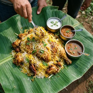 Banana Leaf Biryani