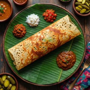 Banana Leaf Dosa