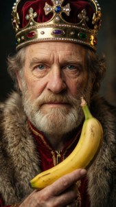 Banana Scepter Portrait
