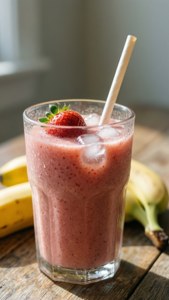 Banana Strawberry Smoothie