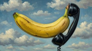 Banana Telephone Surreal