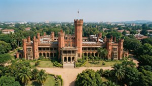 Bangalore Palace Aerial