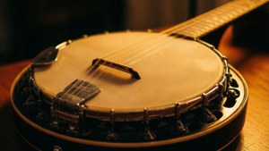 Banjo in Warm Light