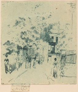 Bank Holiday, Corner of Beaufort Street, Chelsea