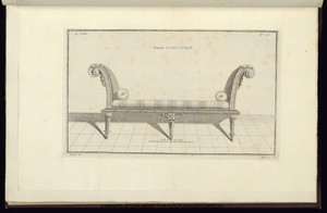 Banquette de Croisée à la Royale