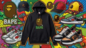 BAPE Streetwear Collage