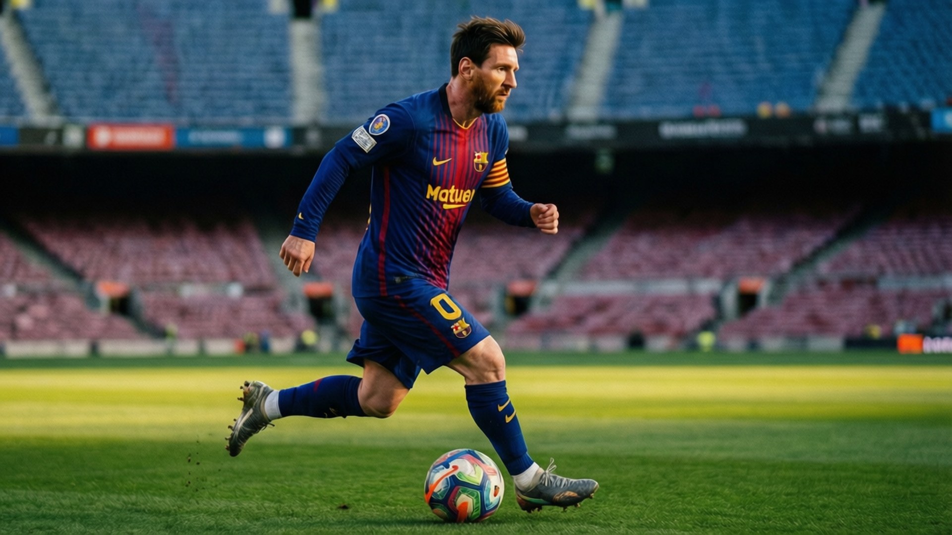 Barça Stride by Wallpapers.art Studio