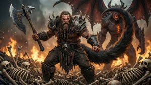 Barbarian vs Diablo