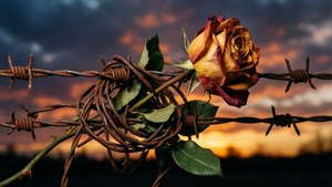 Barbed Wire Rose
