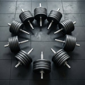 Barbell Circle Pattern