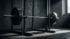 Barbell in Shadows