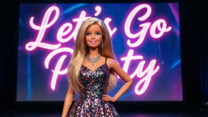 Barbie Neon Party Screen