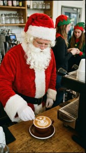 Barista Santa