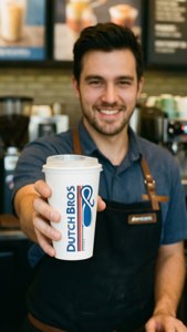 Barista Smile Portrait