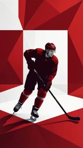 Barkov Minimalist Silhouette