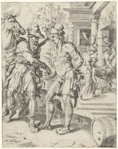 Barmhartige Samaritaan betaalt de herbergier