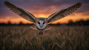 Barn Owl Flight
