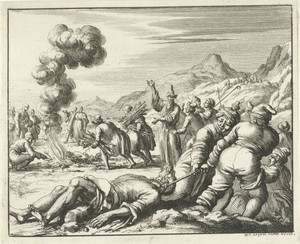 Barnabas op weg naar de brandstapel op Cyprus