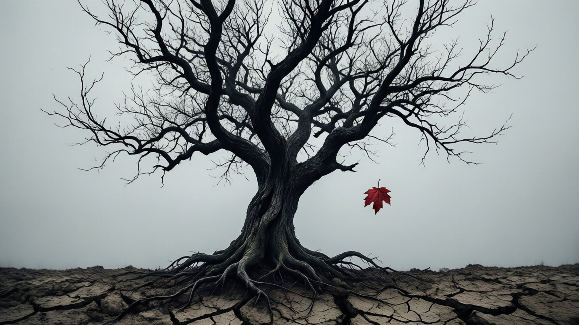 Barren Tree of Suffering by Wallpapers.art Studio