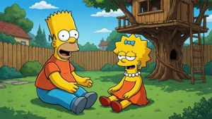 Bart and Lisa Play