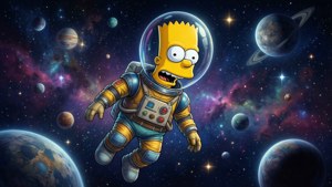 Bart in Space