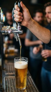 Bartender Pouring