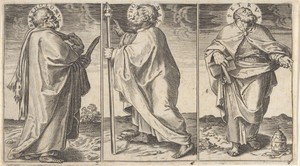 Bartolomeüs, Tomas en Petrus