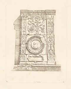 [Bas-relief Carvings of Foliage]