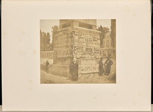 [Base of the Obelisk of Theodosius]