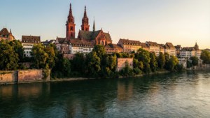 Basel Rhine Golden Hour