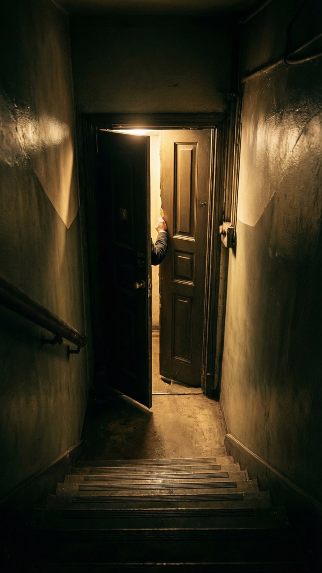 Basement Door Hand by Wallpapers.art Studio