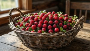Basket of Cloudberries