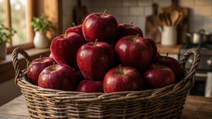Basket of Velvet Apples