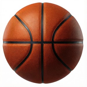 Basketball Close-up White