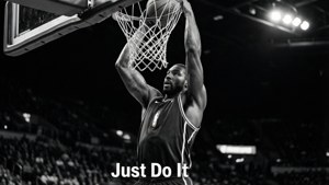 Basketball Dunk BW