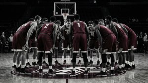 Basketball Huddle Intensity
