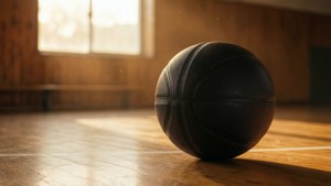 Basketball in Sunlight